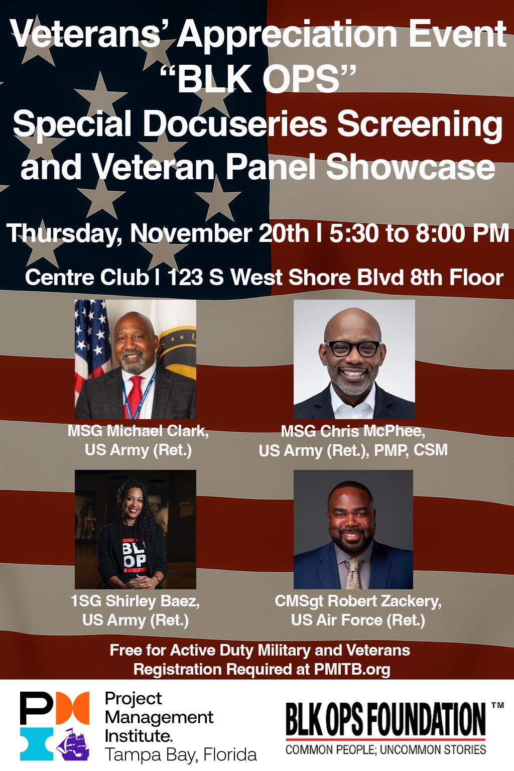 Veterans' Appreciation Event: 